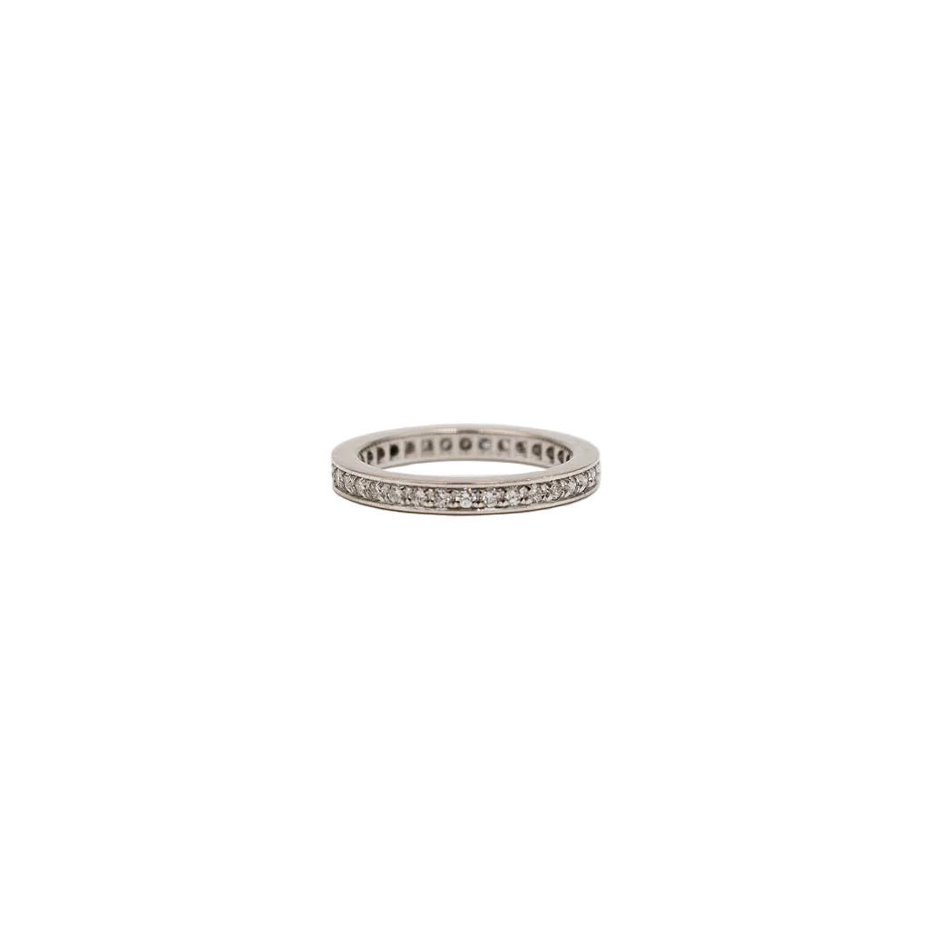 Bague Alliance MAUBOUSSIN en or blanc et diamants