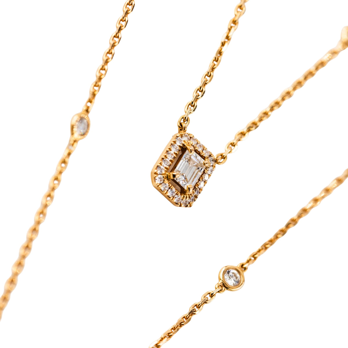 Collier Deux Rangs MESSIKA My Twin PM en or rose et diamants