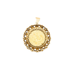 Pendentif en or jaune