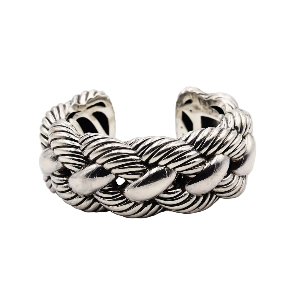 Bracelet DAVID YURMAN M tresse torsadée en argent