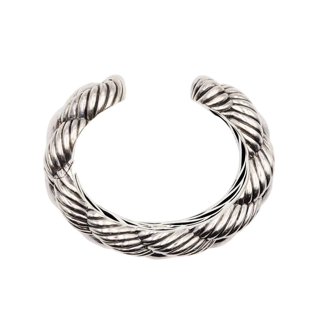 Bracelet Manchette DAVID YURMAN "M" en argent
