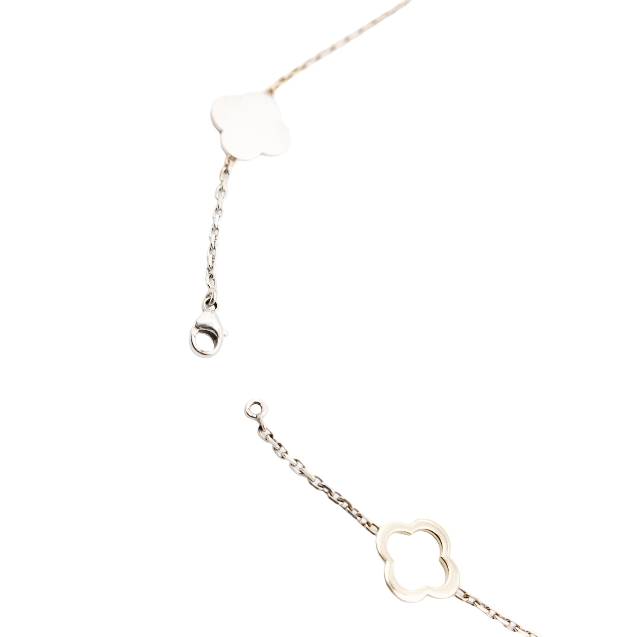 Necklace Long necklace in white gold