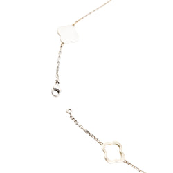 Necklace Long necklace in white gold