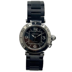 Montre CARTIER "Pasha" en acier