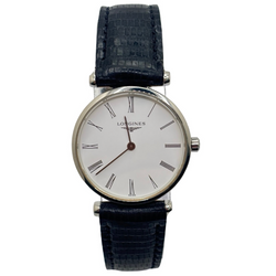 Montre LONGINES "La Grande Classique" en acier et cuir