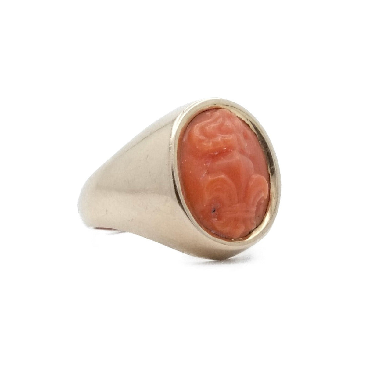 Chevalière corail