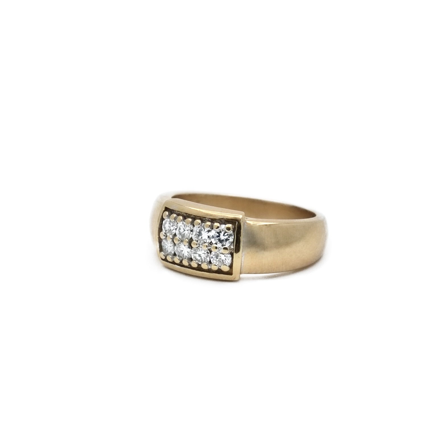 Bague plateau