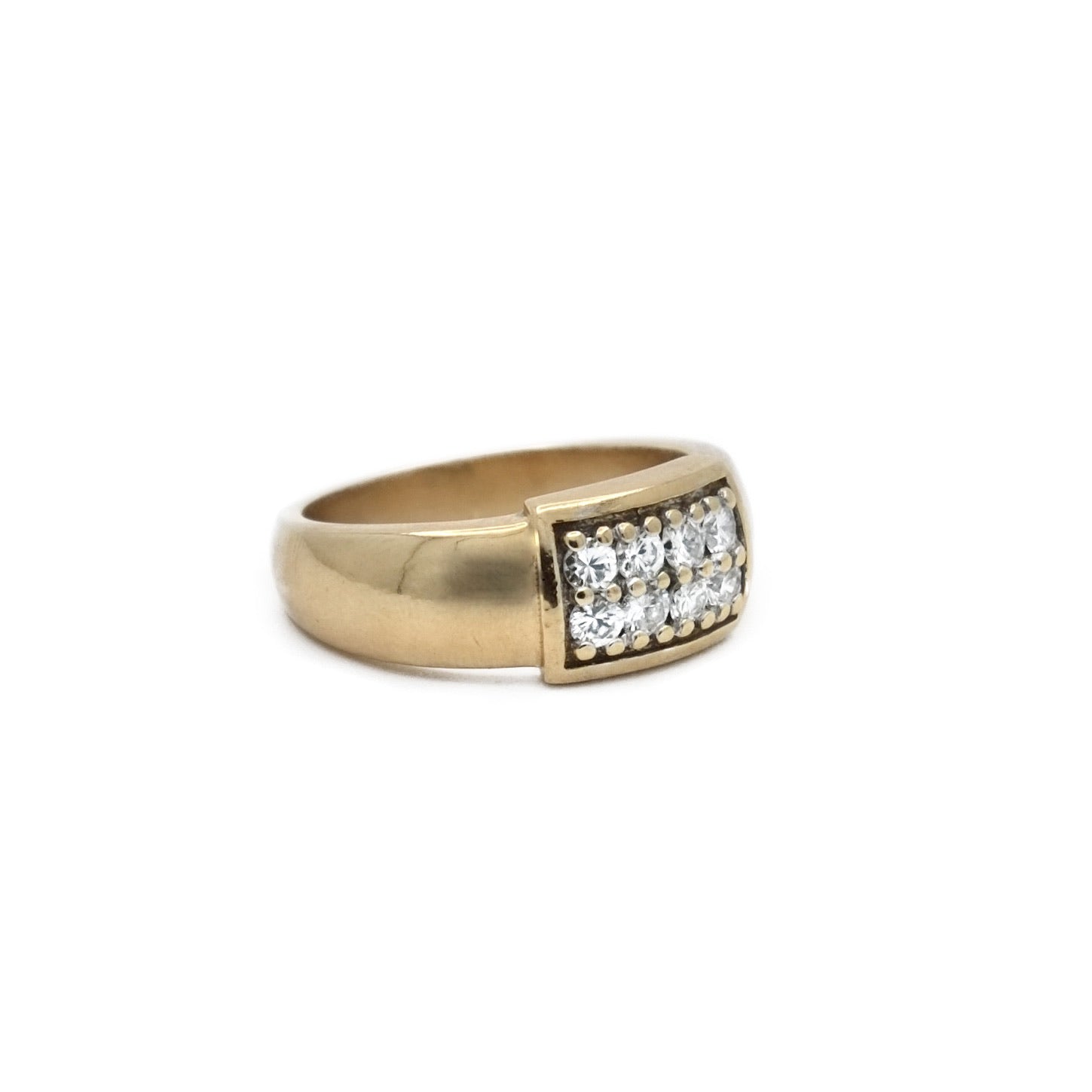 Bague plateau