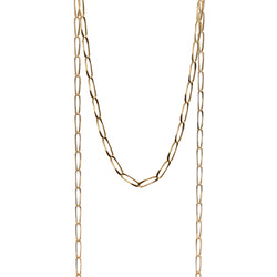 Chaine en or maille cheval