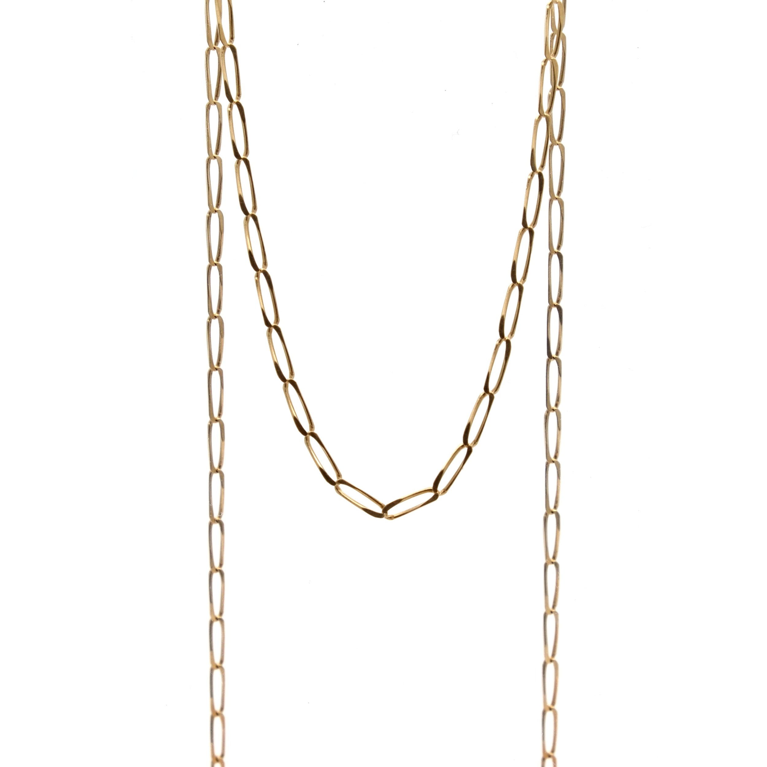 Chaine en or maille cheval