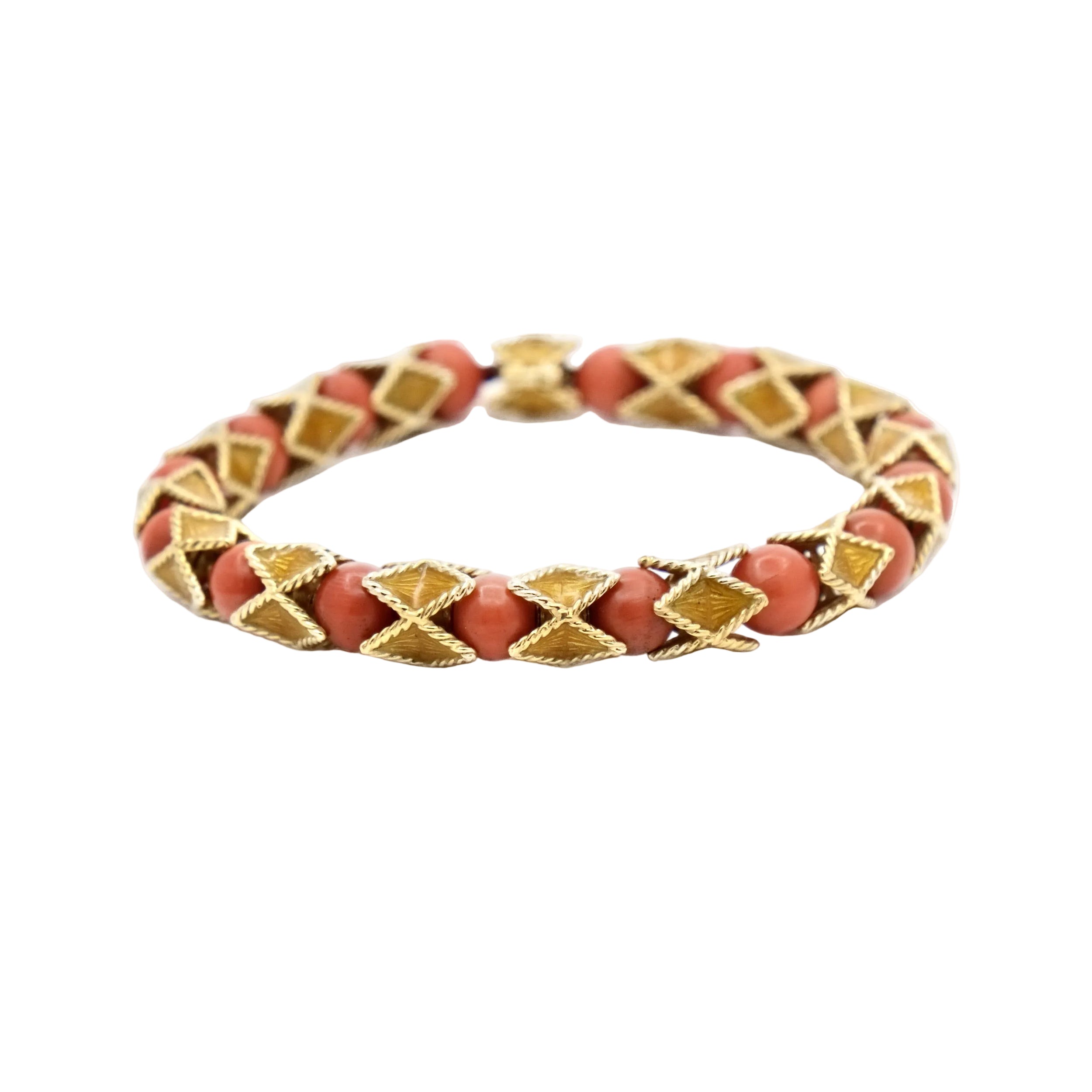 Bracelet articulé Jean et Pierre Bellin