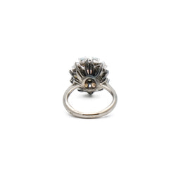 Bague fleur d'opales