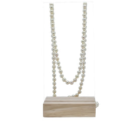 Superbe sautoir de perles gold