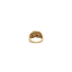 Bague feuillage