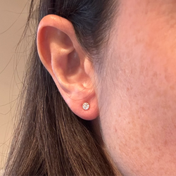 Paires de clous d'oreilles diamant