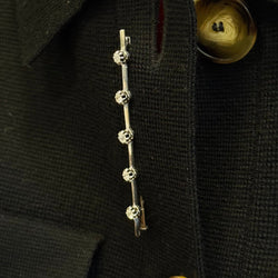 Broche barrette diamants