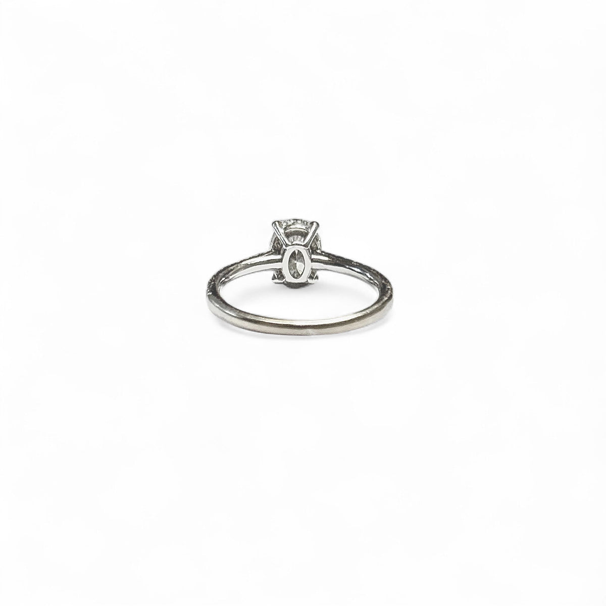 Bague solitaire diamant D