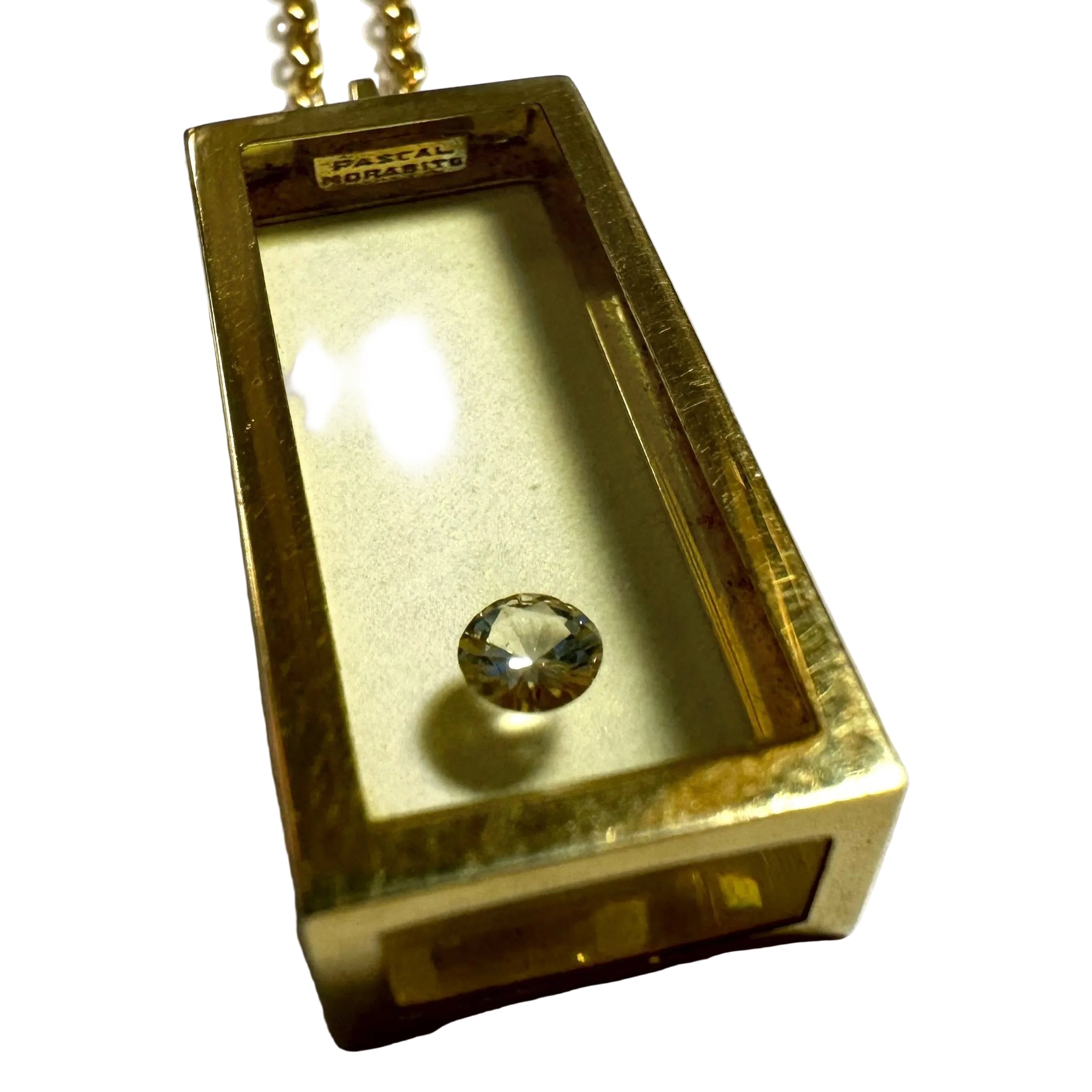 Collier « rectangle » Morabito