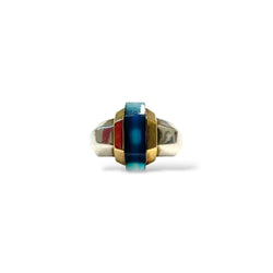 Bague moderniste Puiforcat