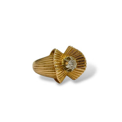 Bague tank papillon
