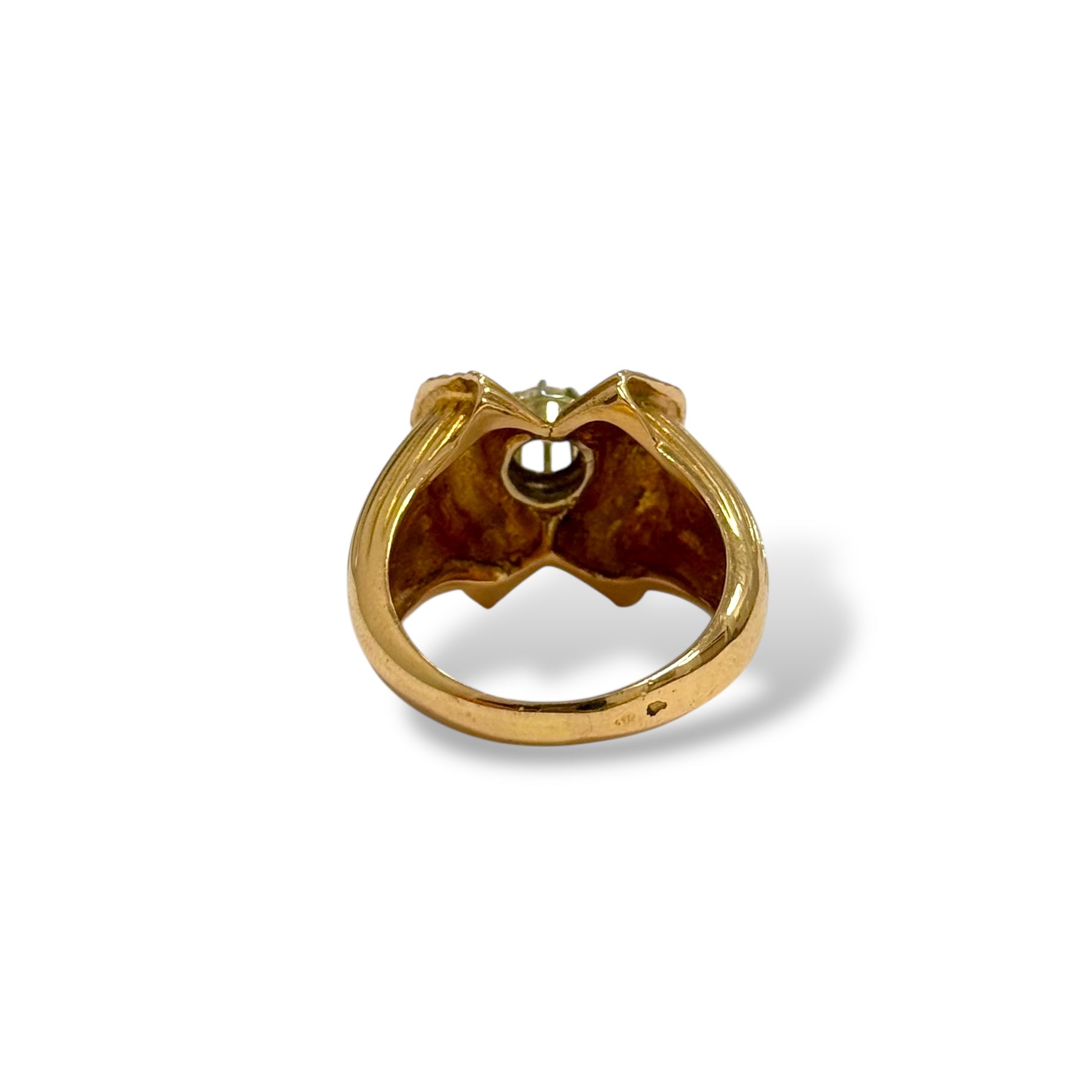 Bague tank papillon