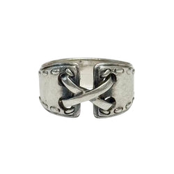 Bague Hermès argent