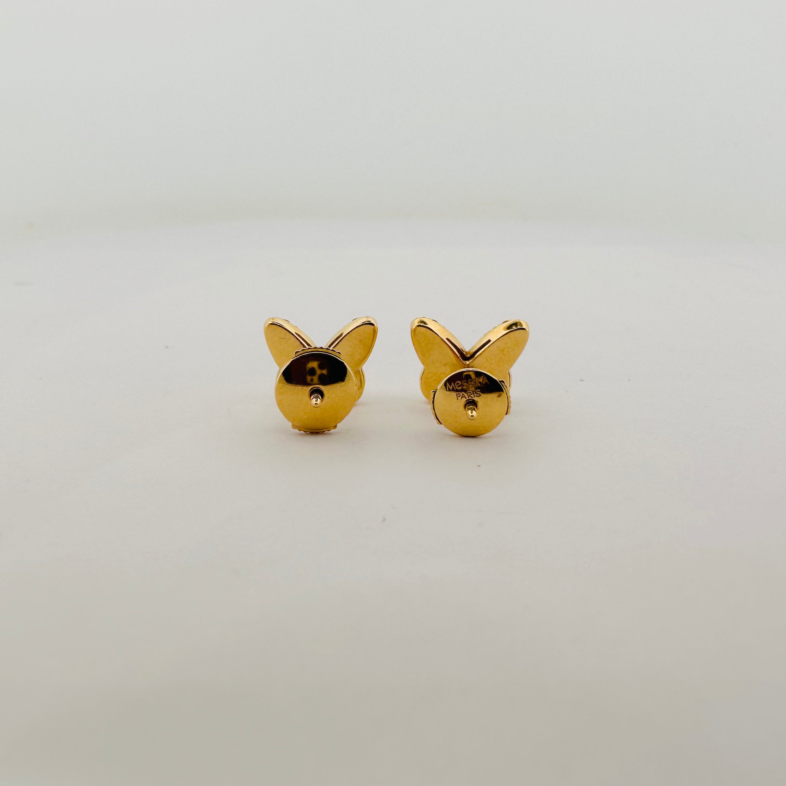 Boucles d'oreilles MESSIKA en or jaune et diamants