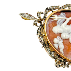 Broche camée ancienne