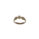 Bague Solitaire en or blanc et diamant