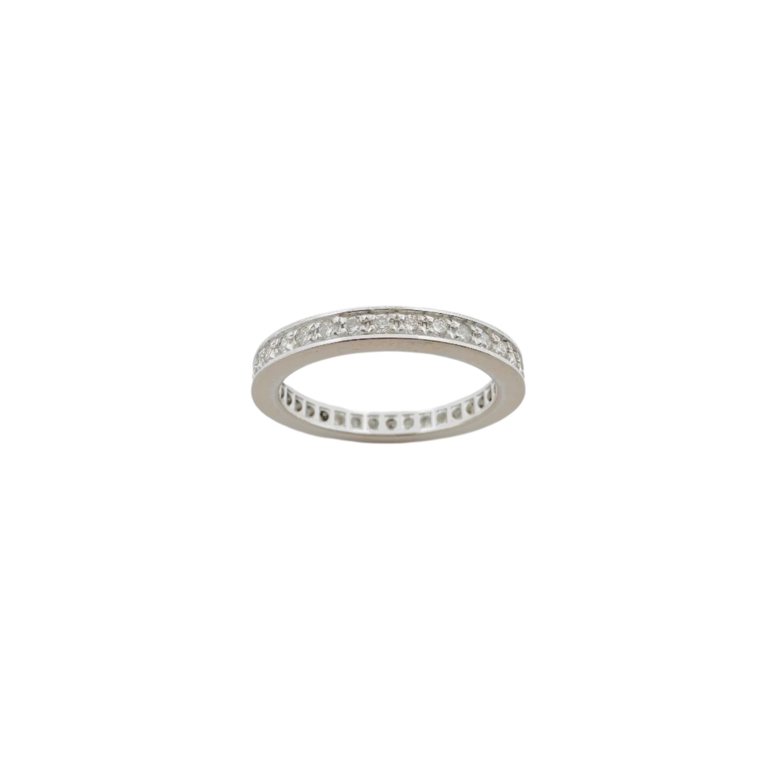Bague Alliance MAUBOUSSIN en or blanc et diamants