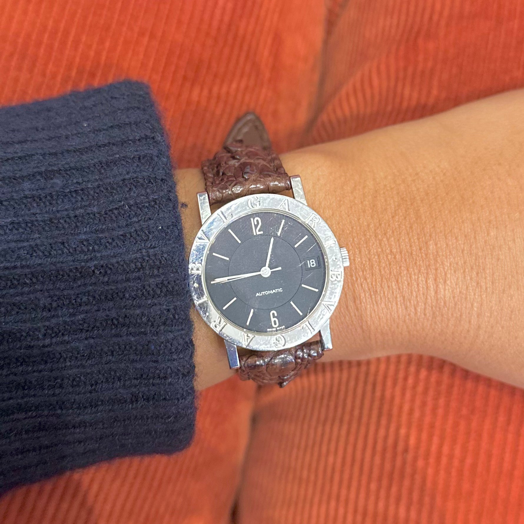 Montre BULGARI en acier