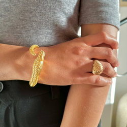 Bracelet LALAOUNIS Serpent en or jaune