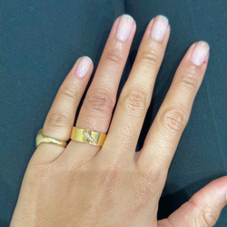 Bague CHAUMET Liens en or jaune et diamants