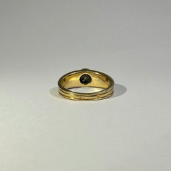 Bague Jonc MAUBOUSSIN "Nadia" en or jaune, nacre et diamant