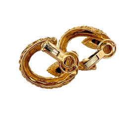 Boucles d'oreilles Clip BOUCHERON Serpent Bohème en or jaune et œil de tigre