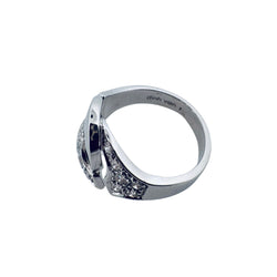Bague Jonc DINH VAN Menottes en or blanc
