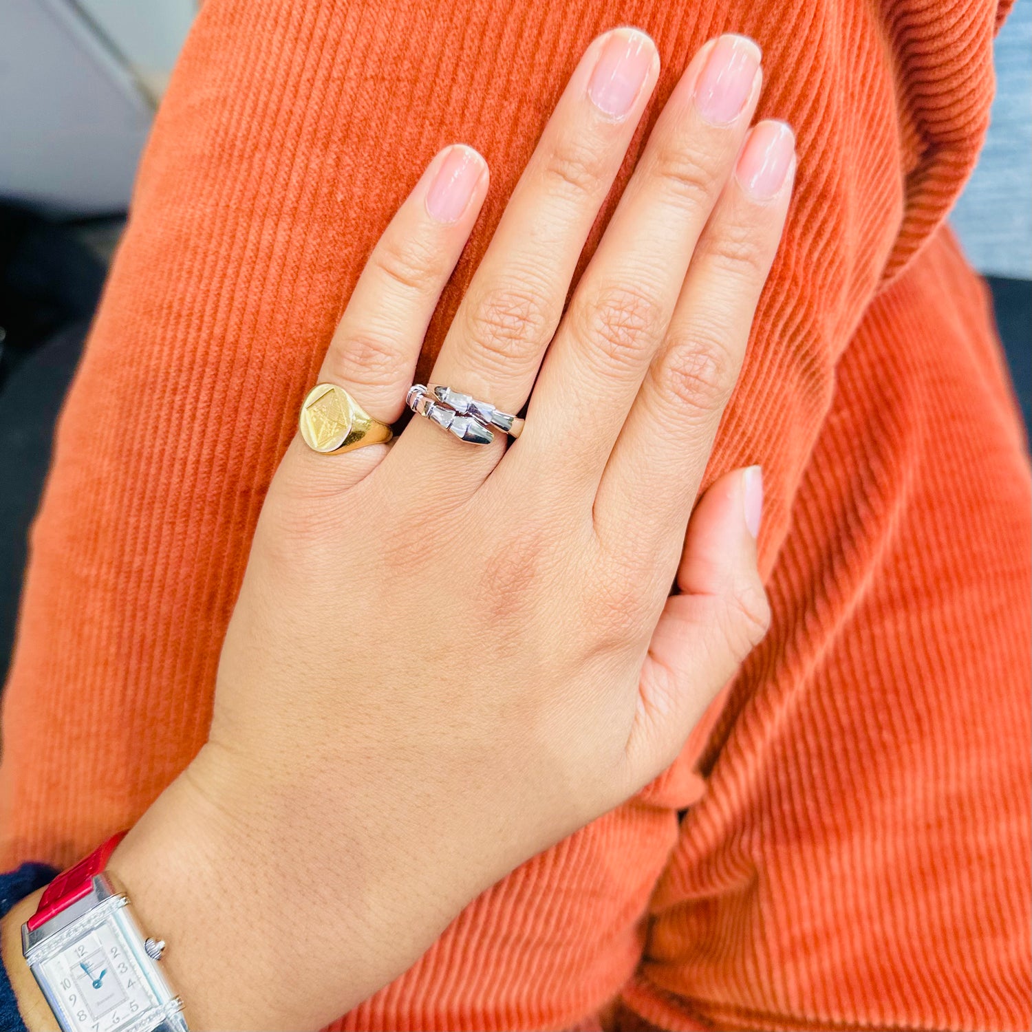Bague BULGARI "Serpenti" en or blanc
