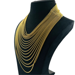 CARTIER "Draperie" necklace in yellow gold