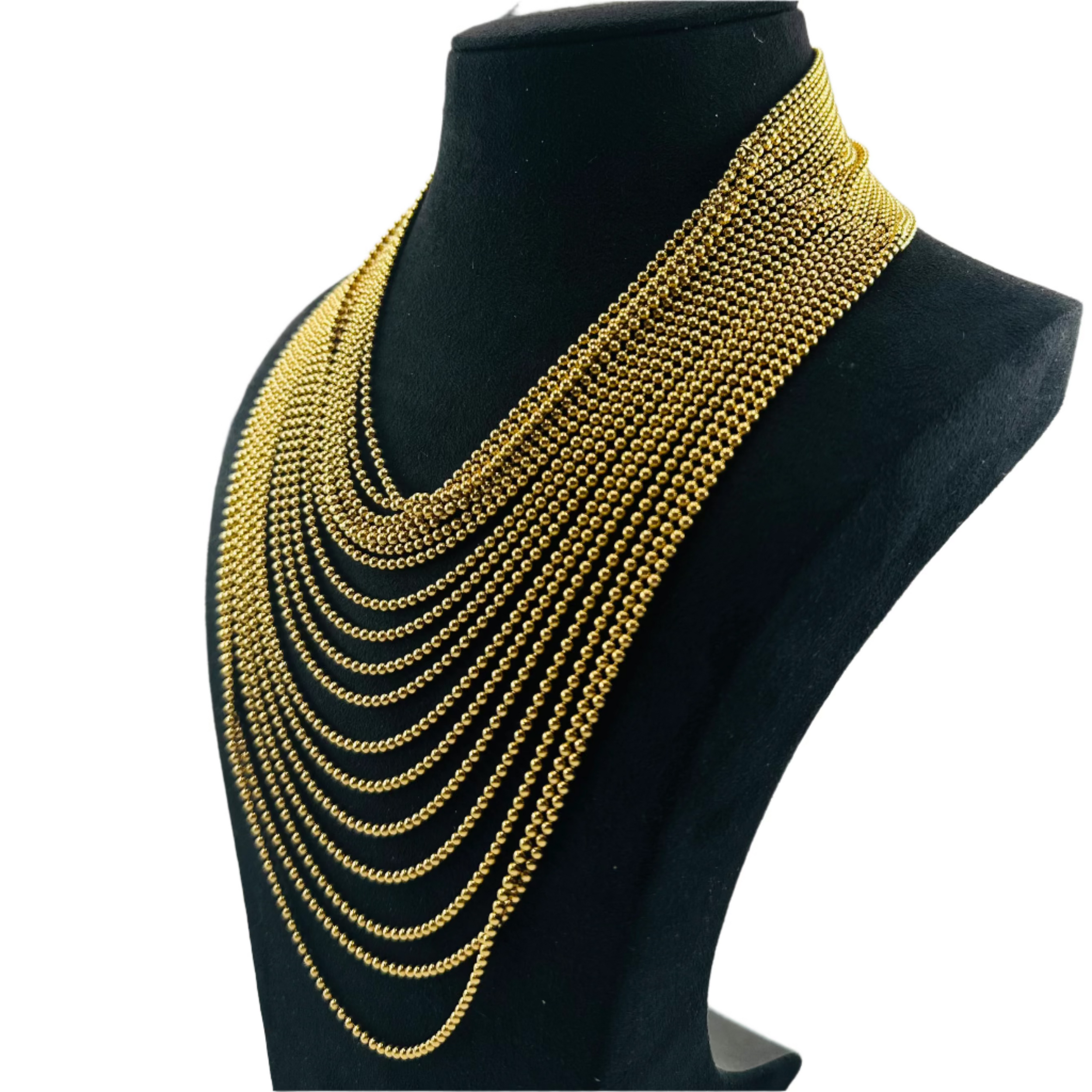 CARTIER "Draperie" necklace in yellow gold