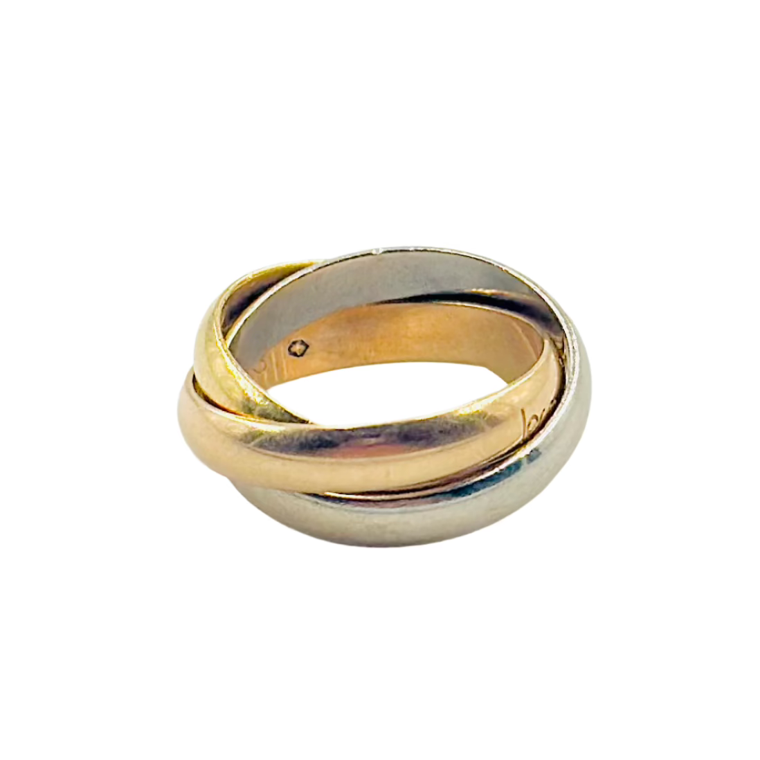 Bague CARTIER Trinity en or jaune, or rose et or blanc