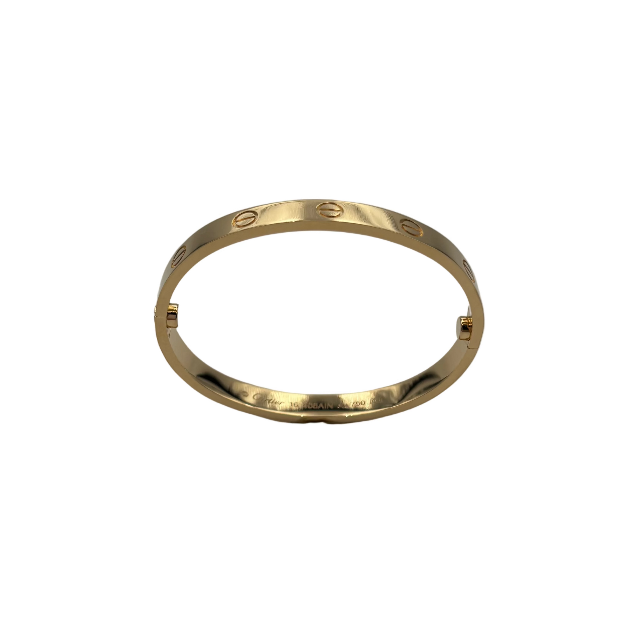 Bracelet Jonc CARTIER "Love" en or jaune