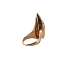 Bague VAN CLEEF & ARPELS en or jaune et corail - Castafiore