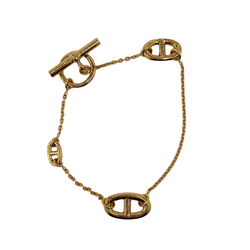 Bracelet HERMÈS Chaîne d'ancre en or rose