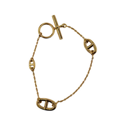 Bracelet HERMÈS Chaîne d'ancre en or rose