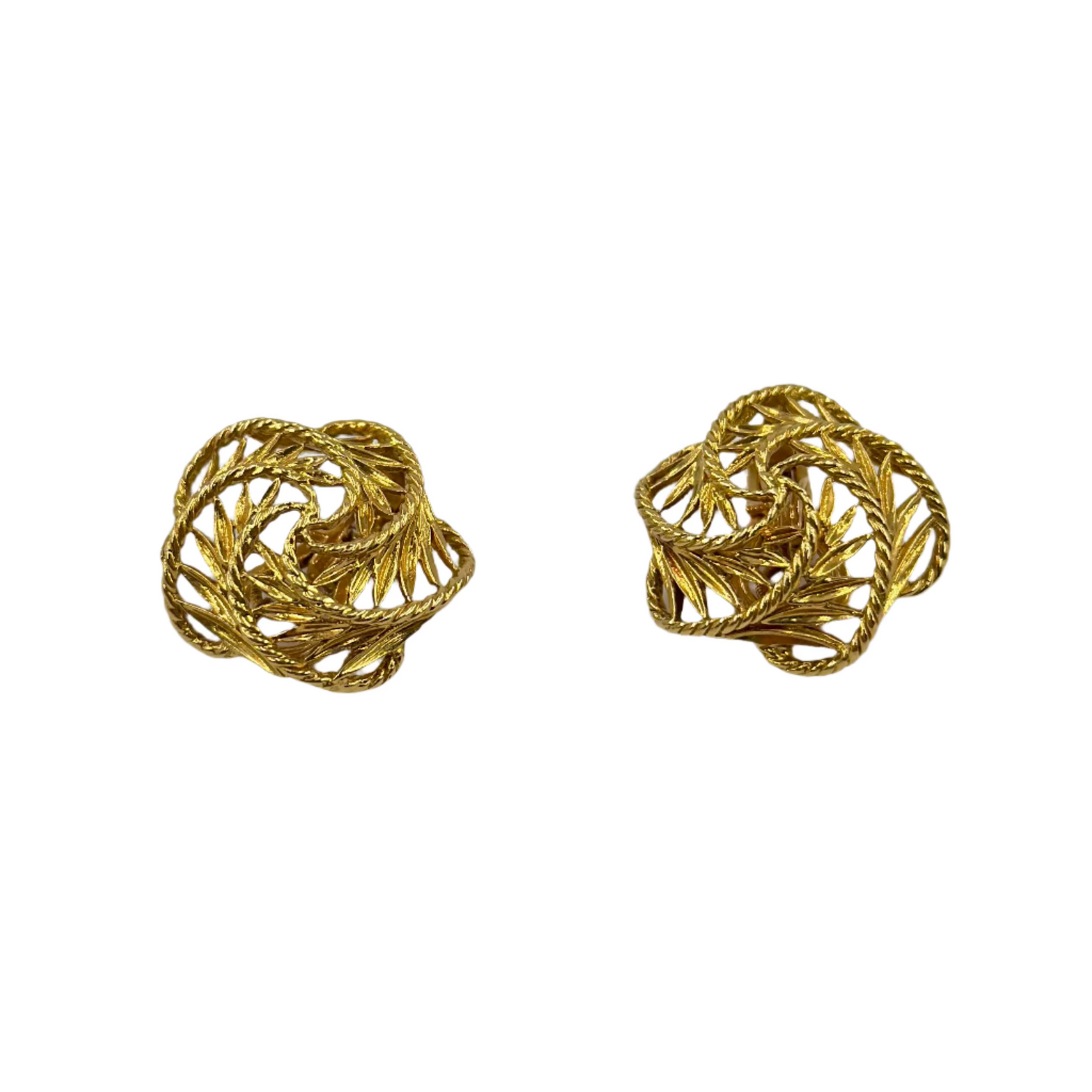 Boucles d'oreilles en or jaune