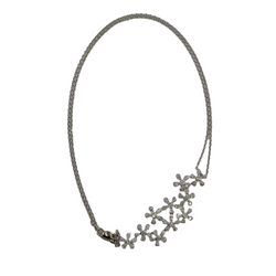Collier Pendentif en or blanc et diamants