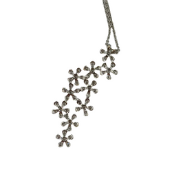 Collier Pendentif en or blanc et diamants