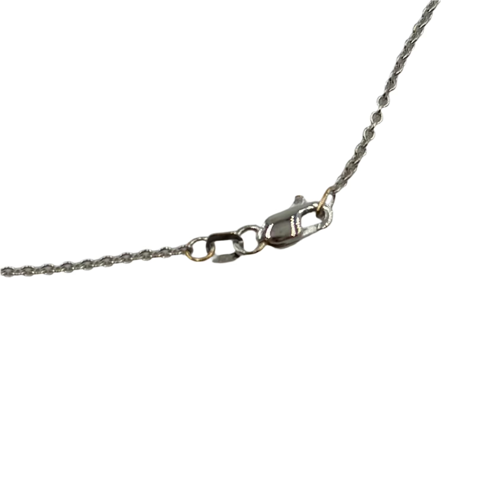 Collier Pendentif en or blanc et diamants