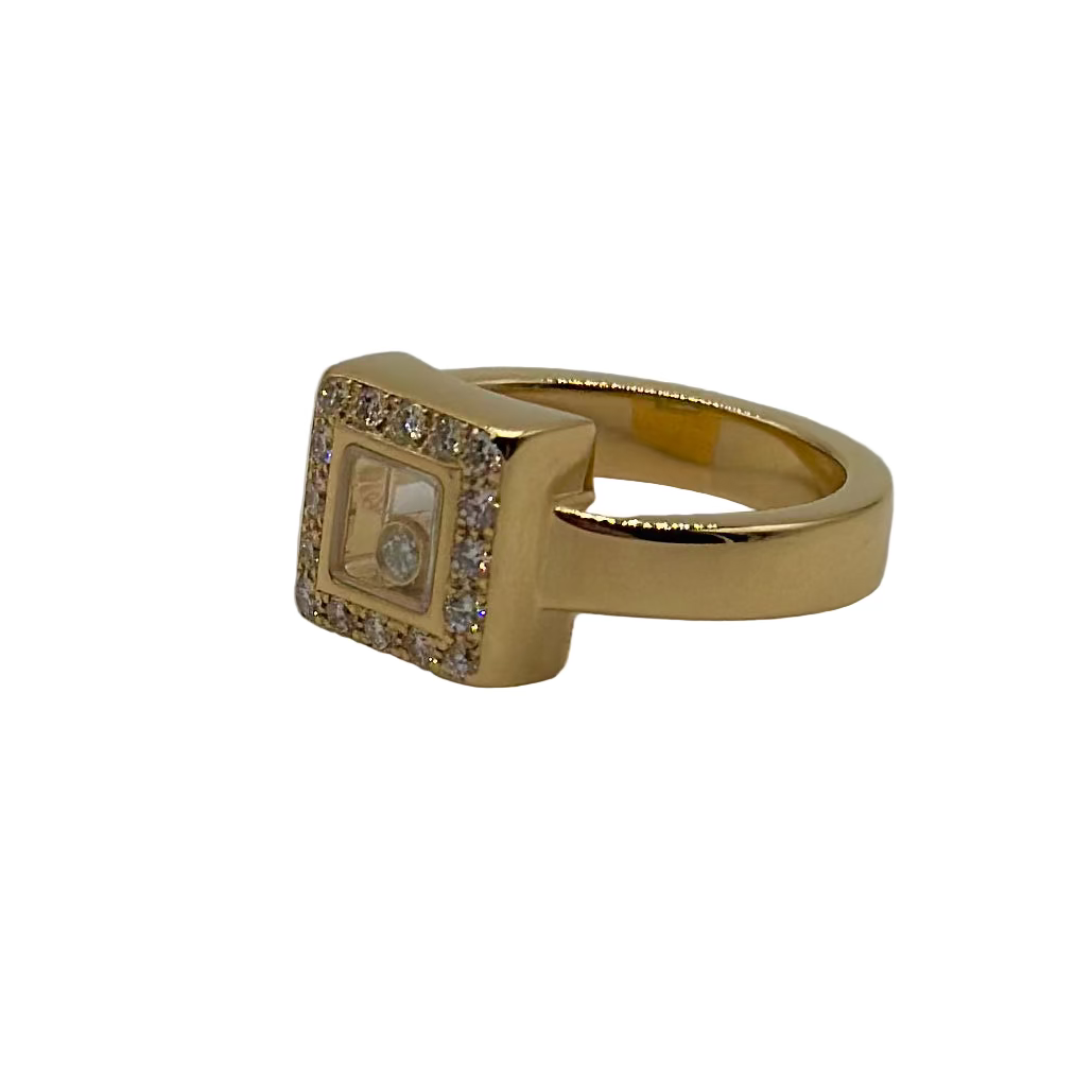 Bague CHOPARD Happy Diamonds en or jaune