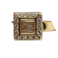 Ring CHOPARD "Happy Diamonds" in yellow gold